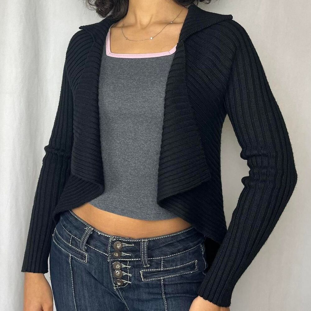 Unbranded Women's Black Cardigan